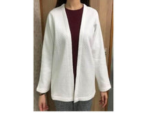  Robe - Teresita Jacquard - White Bed Jacket