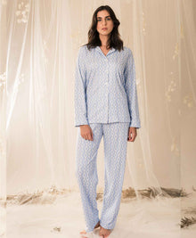  Pijama Set - Monalisa Links - Links Blue Collection