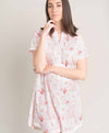 Nightgown - Florencia (Short Sleeve) - Orchid Collection