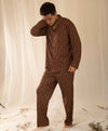 Pijama Set -Domenico- Paisley Red Collection