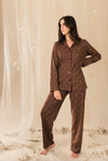 Pijama Set - Monalisa - Paisley Red Collection